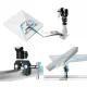 Cauruļu stiprinājums-skava Starlink Mini antenai (18–53 mm, 1/4\" vītne)