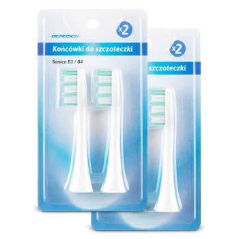 Насадки для звуковой зубной щетки Berdsen Sonica B3 / B4, 4 шт.
