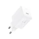 Acefast A21 GaN USB Type C tīkla lādētājs 30W, PD, QC 3.0, balts
