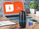 Pārnēsājams Bluetooth skaļrunis Charge Mini 3+ ar FM radio un USB, melns
