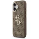 Чехол Guess 4G PU Big 4G Classic Logo для iPhone 17 коричневый