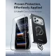Aizsargstikls ESR UltraFit Classic, iPhone 18 Pro Max / 17 Pro Max, 2 gab., melns