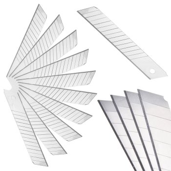 18mm Replacement Blades for Utility Knife, 10 pcs