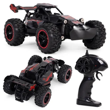 Tālvadības apvidus auto RC 1:18 ar aizmugurējo piedziņu un 3.7V 500mAh akumulatoru