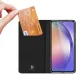 Dux Ducis Skin Pro atverams vāciņš maciņš grāmatiņa Samsung Galaxy A55 5G - melns