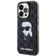 Чехол Karl Lagerfeld Monogram Ikonik для iPhone 15 Pro Max - прозрачный