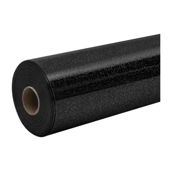 Термотрансферная пленка HTVRONT Glitter KZ-SGH-1903-2USH, 30.5 см x 90 см, черная