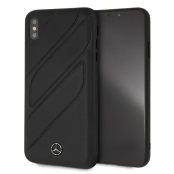 Чехол Mercedes New Organic I для iPhone XS Max Черный