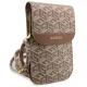 Универсальная сумка для телефона Guess Wallet Gcube Stripe, коричневая