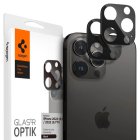 Spigen Optik.tR kameras aizsargstikls iPhone 14/15/16 Pro un Pro Max Melns