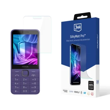 Matēta ekrāna aizsargplēve 3mk SilkyMatt Pro, Nokia 235 4G / 215 4G