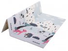 Divpusējs attīstošs putu spēļu paklājs mats bērniem "Iela-Mežs" 177 x 158cm salokāms | Foam play mat