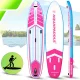 AquaPaddle SUP dēlis 355x82x15 cm, Navigator Pink, ar piederumiem
