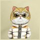Nimmy Crossbody Cool&Cute 2.0 Cat pleca soma, Khaki