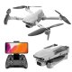 RC Drons 4DRC F10 ar FPV kameru, Wi-Fi un LED, 3.7V