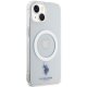 Apple iPhone 15 6.1\'\' US Polo Magsafe Collection Case Cover (USHMP15SUCIT), Transparent | Telefona Maciņš Vāks...