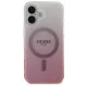 Guess iPhone 16 Plus Case IML Glitter Gradient MagSafe, Pink