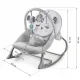 Nukido 705100 Baby Bouncer with Vibration, Grey