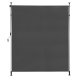 Izvelkama balkona markīze bez urbšanas MultiGarden, antracīta