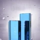 Чехол-книжка Hurtel Clear View для Samsung Galaxy S24 FE, синий