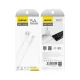 Кабель Dudao L4SM USB-A - micro USB, 2A, 1 м, белый