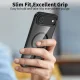Tech-Protect MagFlex MagSafe vāciņš iPhone 17 Air - caurspīdīgi melns | Phone Case Cover