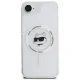 Karl Lagerfeld IML Metal Choupette Head MagSafe vāciņš iPhone 16e, Balts