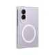 Samsung Clear Magnet Case vāciņš priekš Galaxy Z Fold 8 ar MagSafe un 2 plēvēm, caurspīdīgs