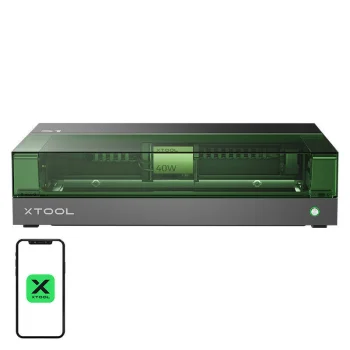 Лазерный гравер xTool S1 40W All-in-One Kit, черный