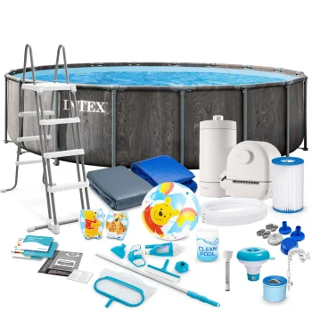 Intex 26744 Frame Swimming Pool Set with Pump 549 x 122 cm