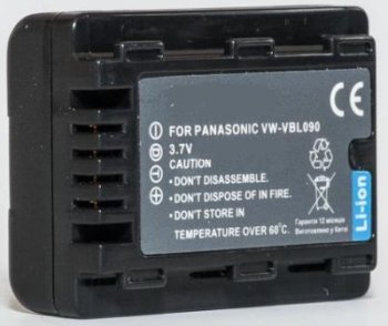 Сменный аккумулятор для камеры Panasonic VW-VBL090 895mAh