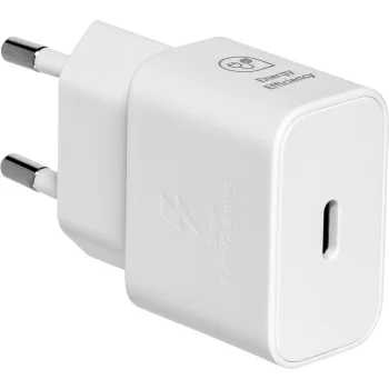 Samsung EP-T2510NWEGEU lādētājs 25W SFC USB-C GaN, balts