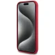 Чехол Karl Lagerfeld Silicone Karl&Choupette MagSafe для iPhone 15, Красный