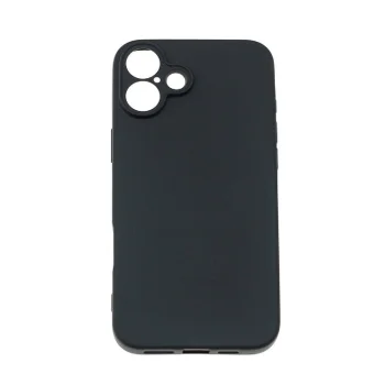 Telefona vāciņš Soft Case priekš iPhone 16 Plus, melns