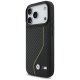 BMW iPhone 17 Pro vāciņš M Carbon Line & Logo MagSafe, melns/dzeltens