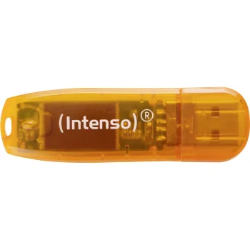 USB-флешка Intenso Rainbow Line 64GB USB 2.0, оранжевая