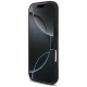 Guess Croco Triangle Logo MagSafe vāciņš iPhone 18 Pro un 17 Pro, melns