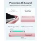 Чехол ESR Classic Hybrid Kickstand MagSafe для iPhone 18 Pro / 17 Pro, матовый розовый