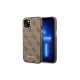 Guess GUHCP14XHG4SHW iPhone 14 Pro Max 6.7" brown/brown hard case 4G Vintage Gold Logo