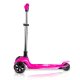 Ricokids Jelly trīsriteņu balansa skrejritenis bērniem ar LED, Rozā