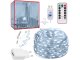 Christmas Curtain, String Wire Fairy Lights, 300 LED, Cold White