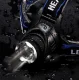 Налобный фонарь LED T6 Zoom с 2 аккумуляторами