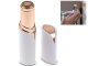 Painless Facial Hair Remover for Women Body Trimmer with LED Light, White