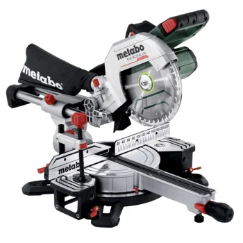 Аккумуляторная торцовочная пила Metabo KGS 18 LTX BL 216 (2x 5,2 Ач)