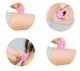 Silicone Vacuum Suction Body Face Massage Cups 4 pcs + Manual Anti Cellulite Massage Roller, Different Colors