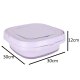 Portable Foldable Top Loading Washing Machine with Spin Function, 8 L, Lilac