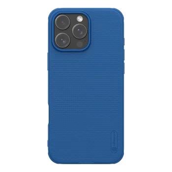 Vāciņš Nillkin Super Frosted Shield Pro Magnetic priekš iPhone 16 Pro, zils