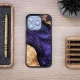 Уникальный чехол Bewood для iPhone 16 Pro - фиолетовый