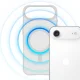 3mk Smoke MagCase vāciņš priekš iPhone Air, balti caurspīdīgs