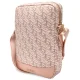 Guess planšetdatora soma 10\" G Cube Stripe, rozā